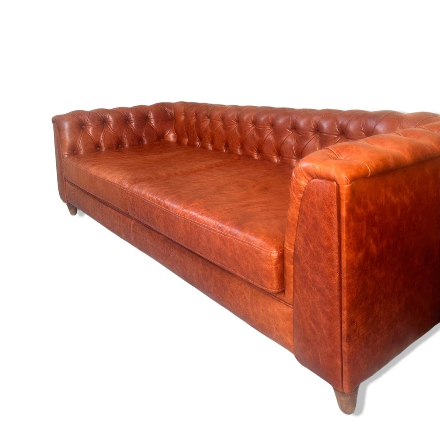 Gerçek Deri Chester 3'lü Koltuk - Soho 419