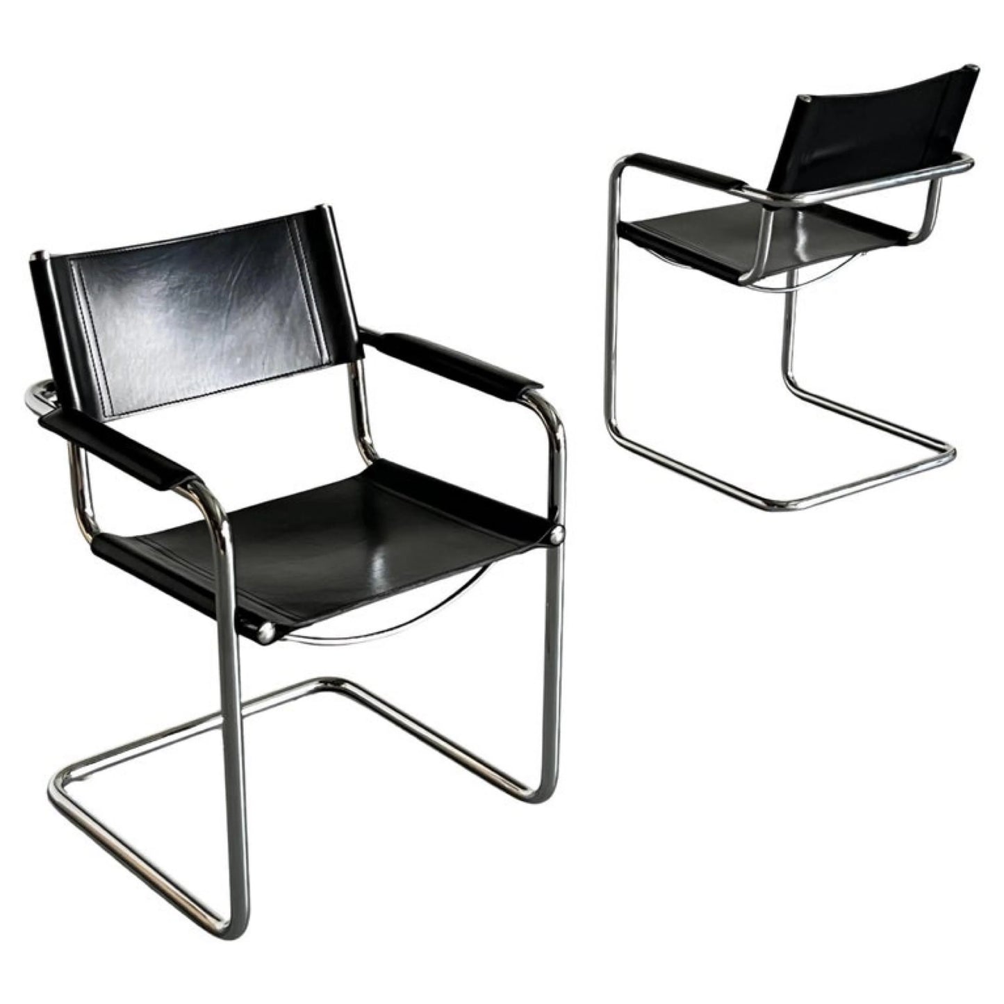 Gerçek Deri - Krom Sandalye - Soho 218