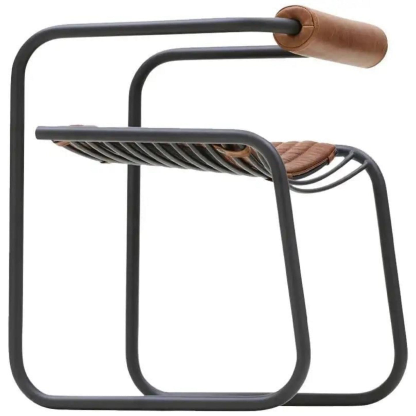 Gerçek Deri - Metal Sandalye - Soho 430