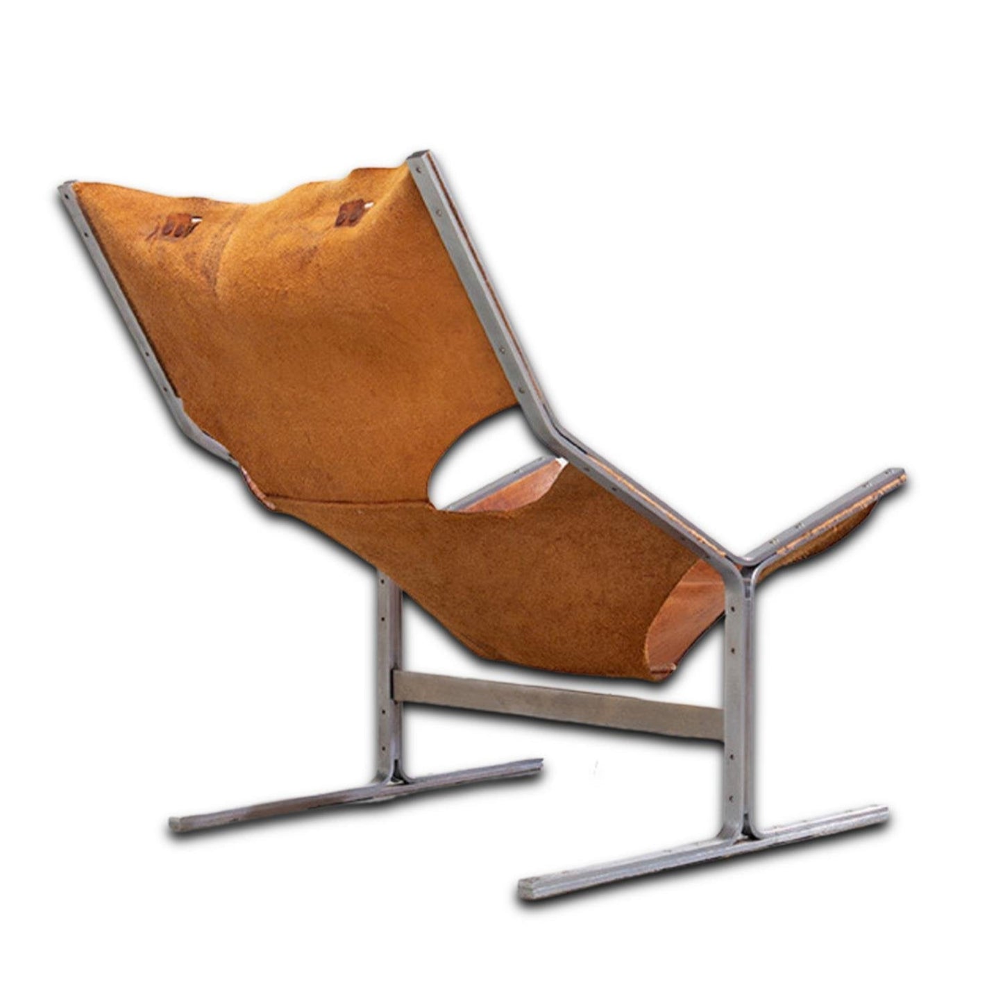 Gerçek Deri / Krom Lounge Berjer- Soho 343