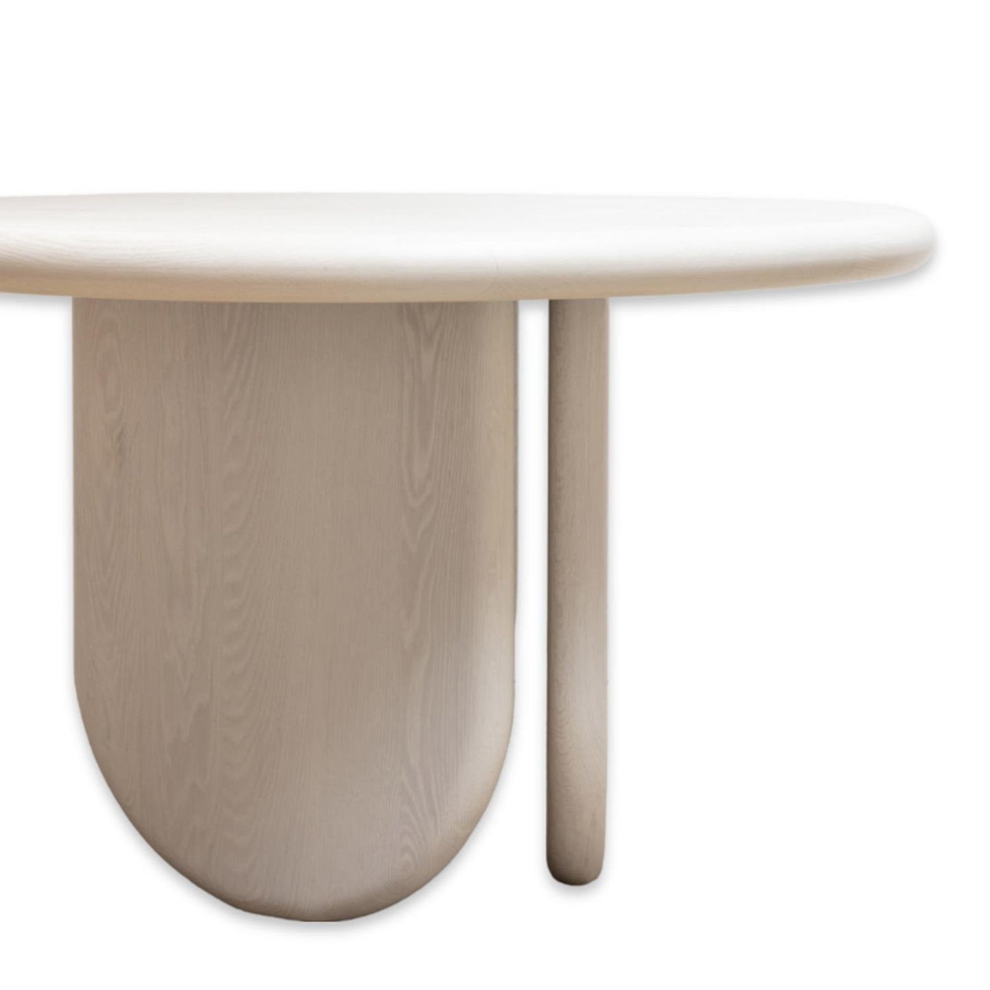 Doğal Ahşap Beyaz Masa - Soho 382