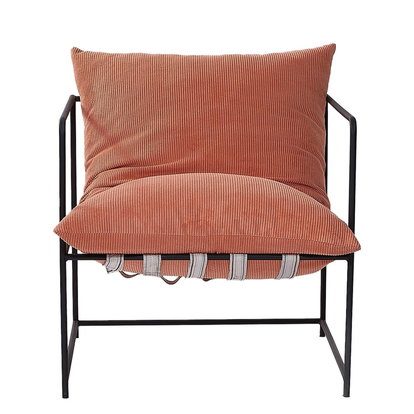 Metal Fitilli Kadife Berjer - Soho 405