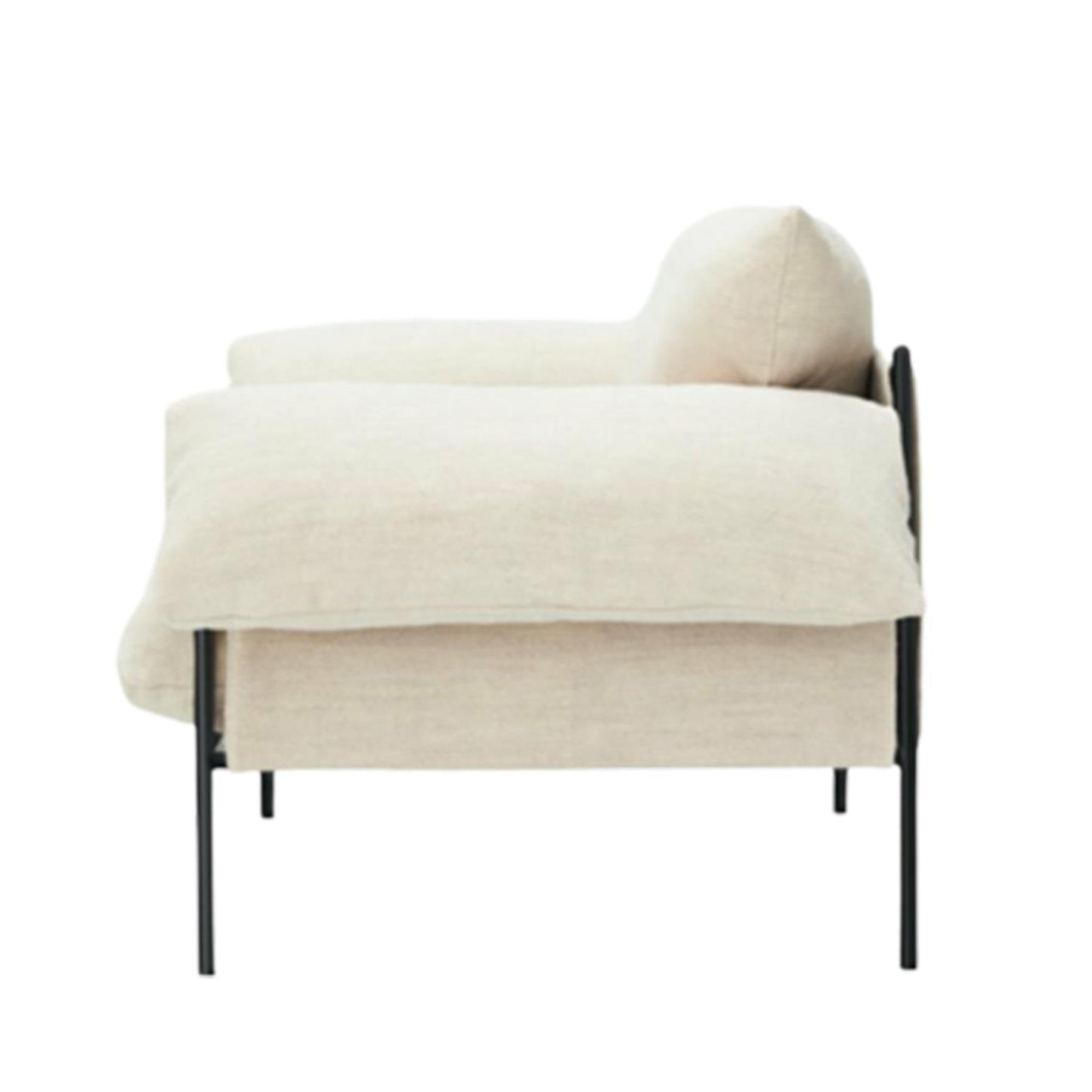 Metal İskeletli Keten Berjer - Soho176