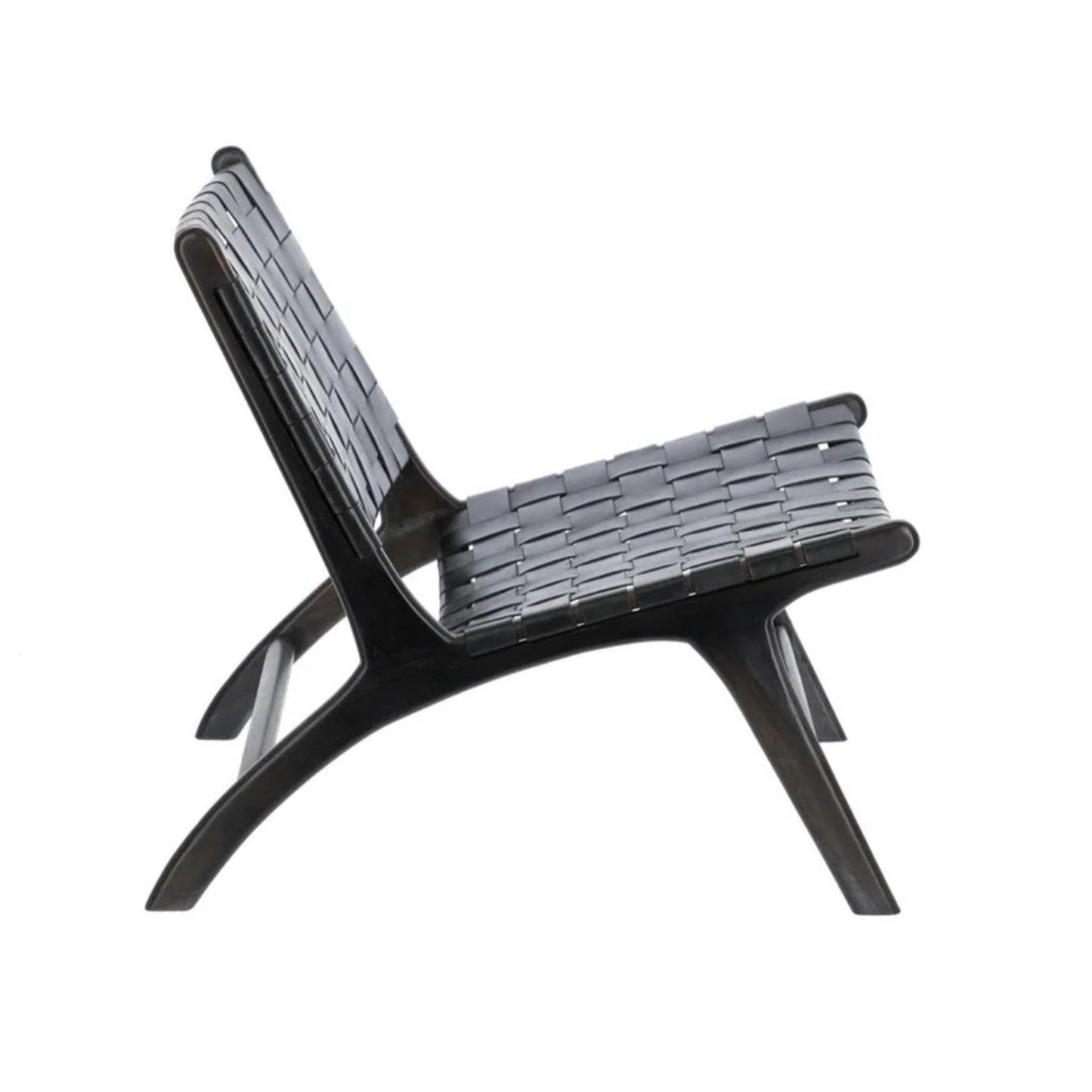 Siyah Gerçek Deri Berjer - Soho 345