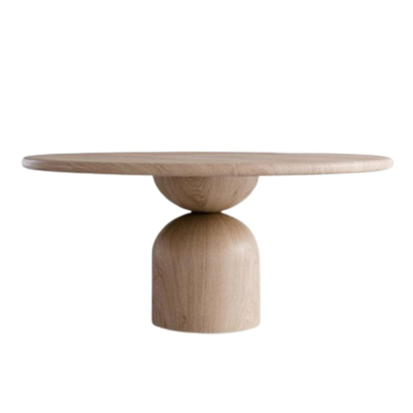 Yuvarlak Doğal Ahşap Yemek Masası - Soho 298