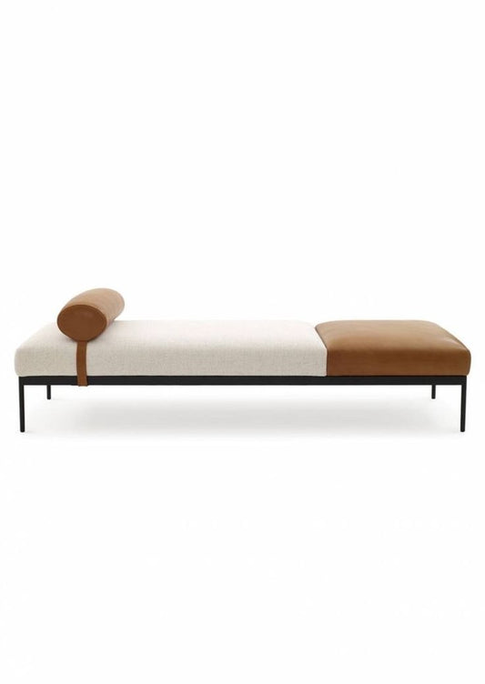 Metal İskeletli Keten Daybed - Soho564