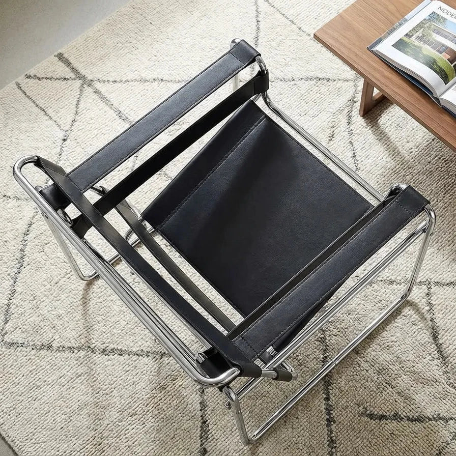 Gerçek Deri Wassily Chair - Soho 177