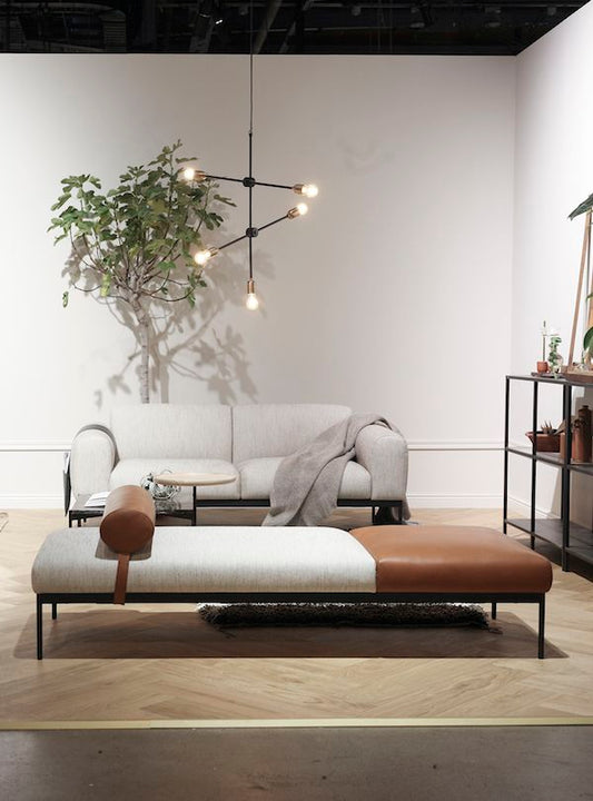 Metal İskeletli Keten Daybed - Soho564