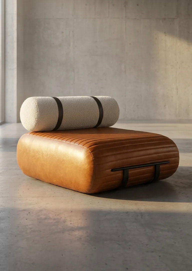 Gerçek Deri Tasarım Berjer - Soho 429