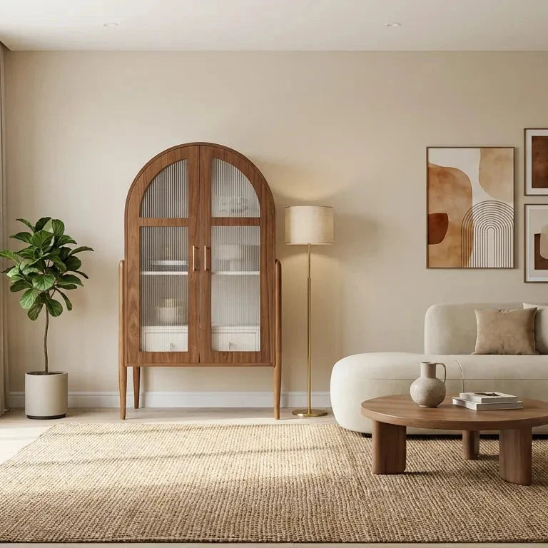 Doğal Ahşap Saklama Dolabı - Soho 512