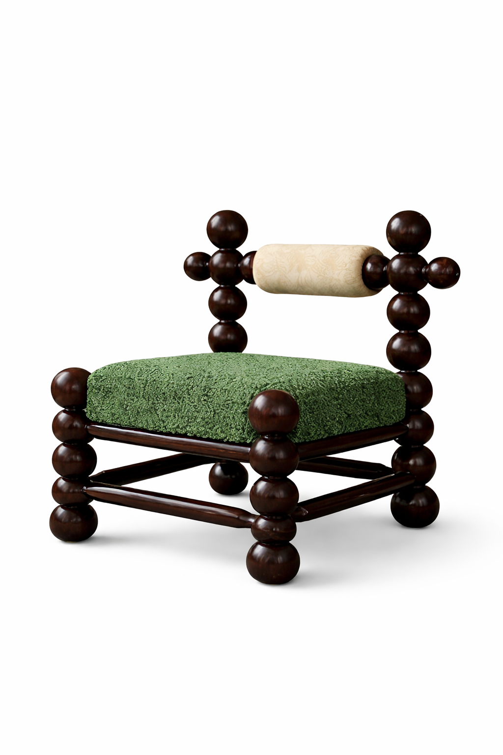 Tasarım Doğal Ahşap Berjer - Soho645