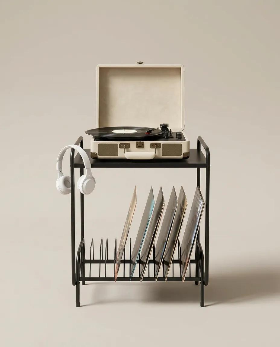 Metal Plak Standı / Yan Sehpa - Soho 652