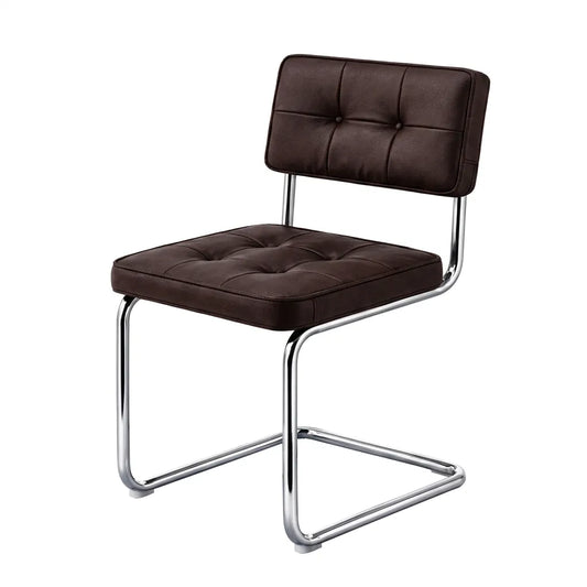 Gerçek Deri Krom Sandalye - Soho 671