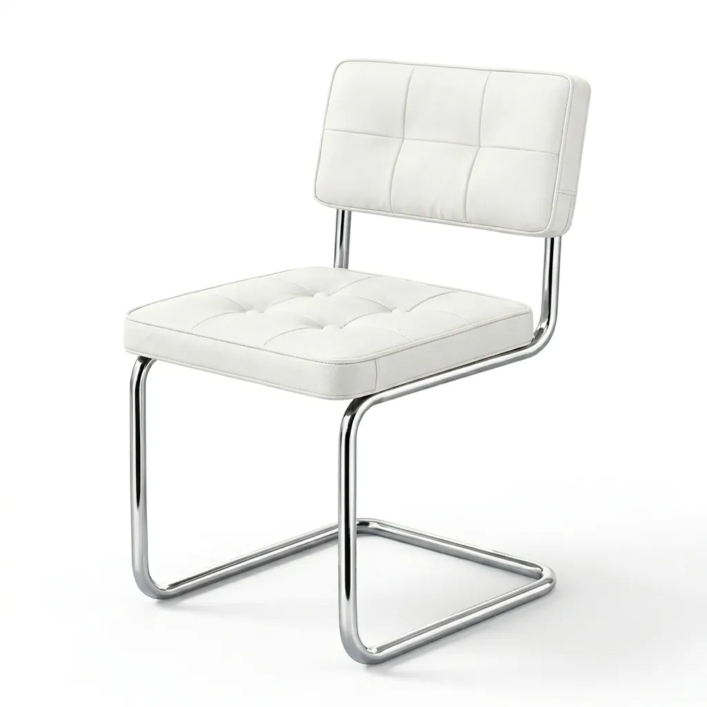 Gerçek Deri Krom Sandalye - Soho 671