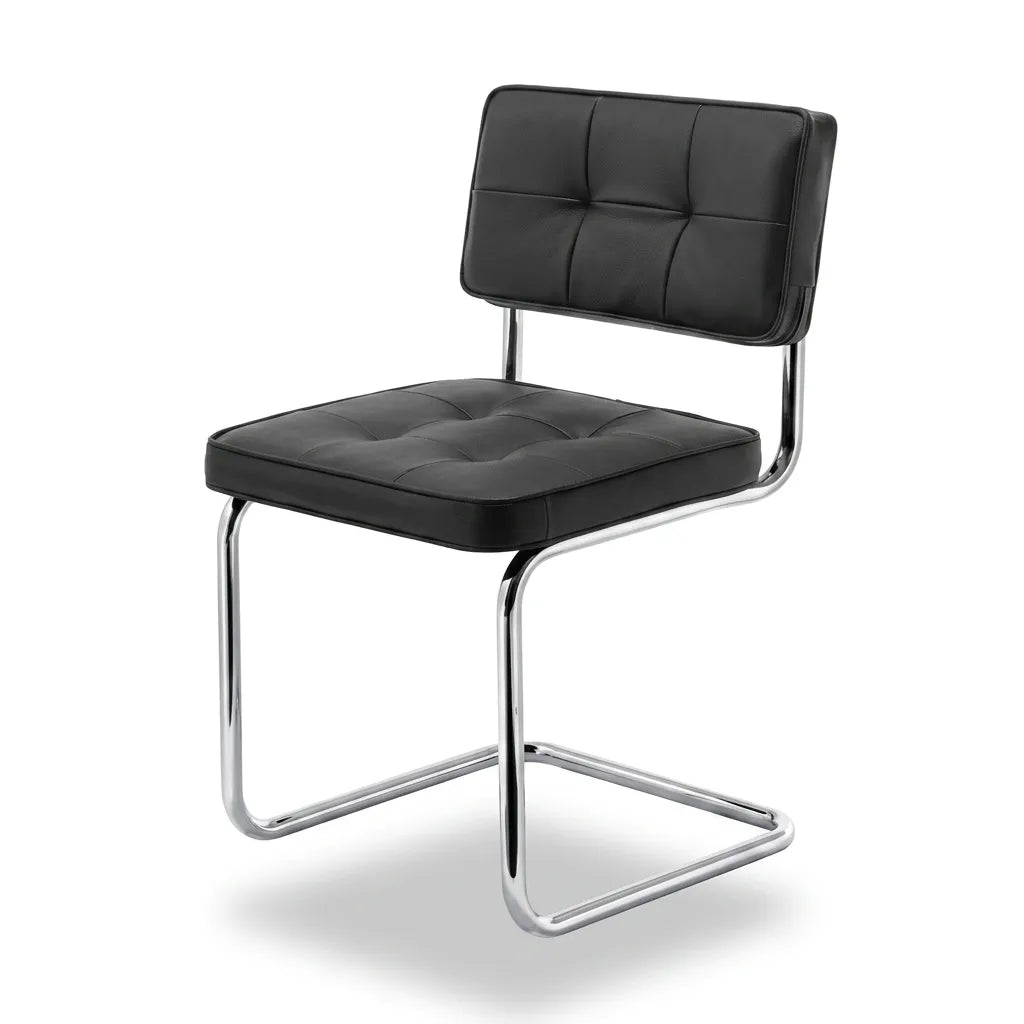 Gerçek Deri Krom Sandalye - Soho 671