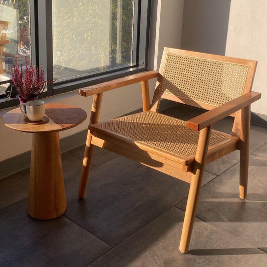 Doğal Hazeranlı Ahşap Berjer - Soho 500