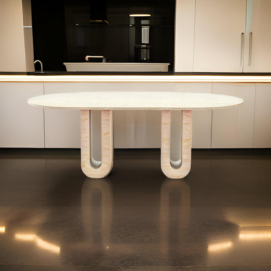 Traverten Yemek Masası - Soho 516