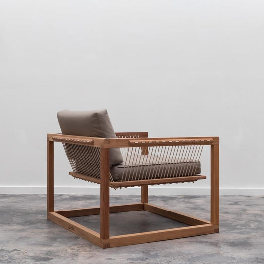 Doğal Ahşap Berjer - Soho 535