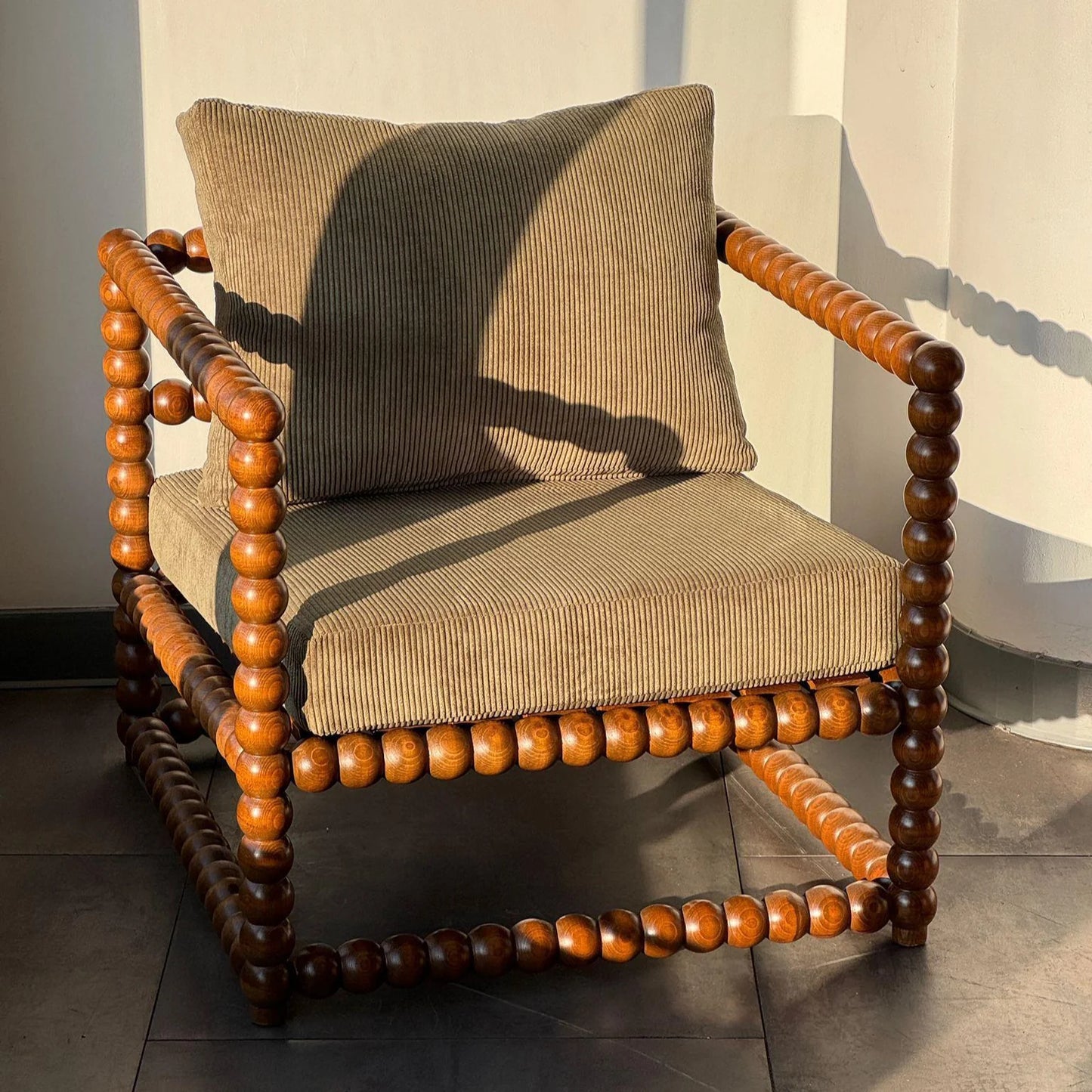 Tasarım Ahşap Berjer - Soho 340
