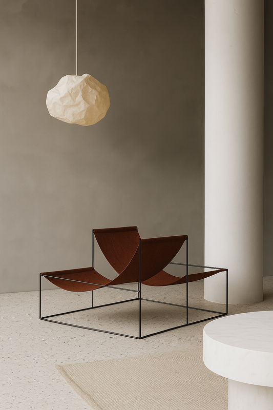 Metal İkili Şezlong Soho 582