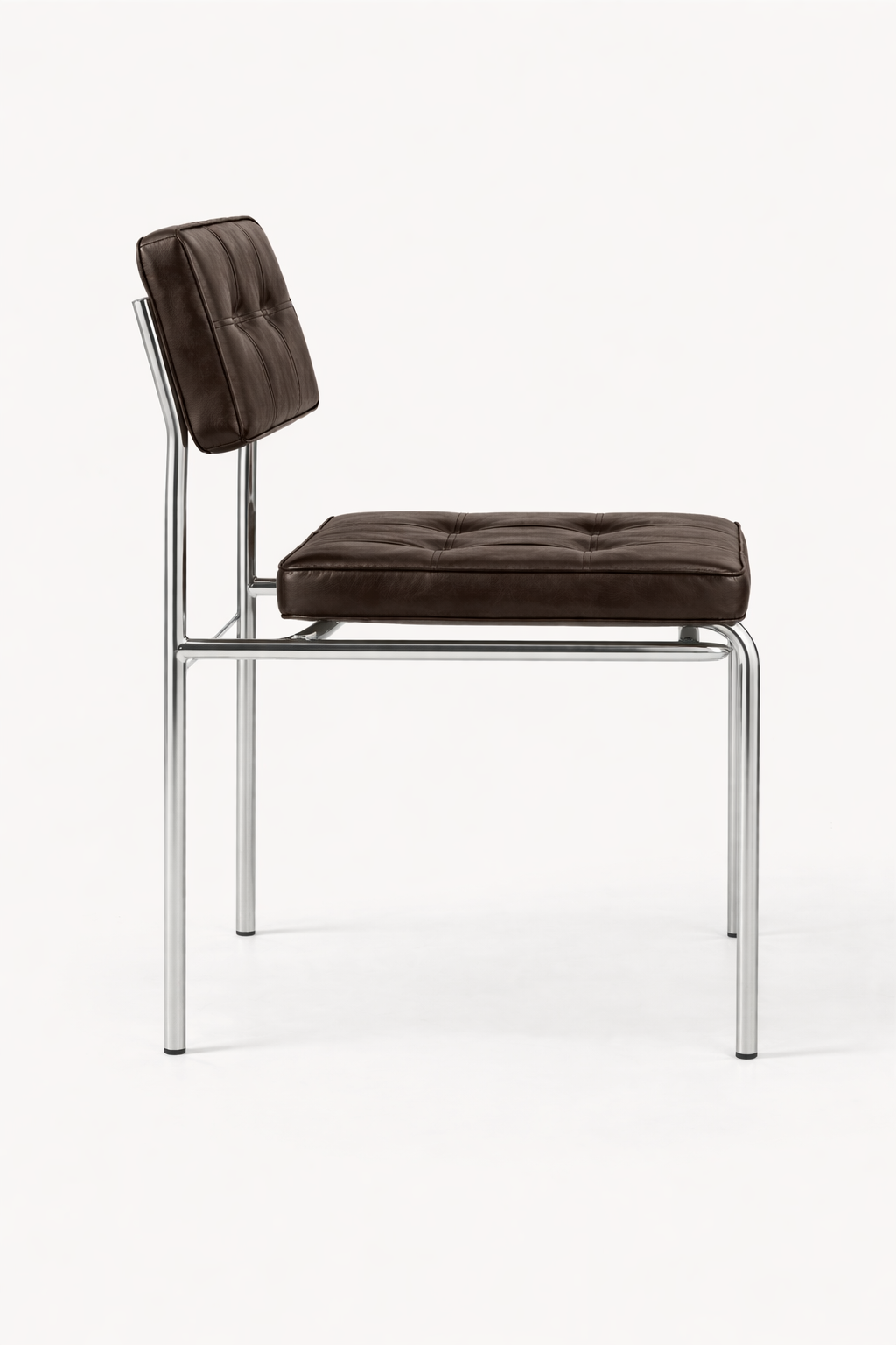 Gerçek Deri / Krom Sandalye - Soho 637