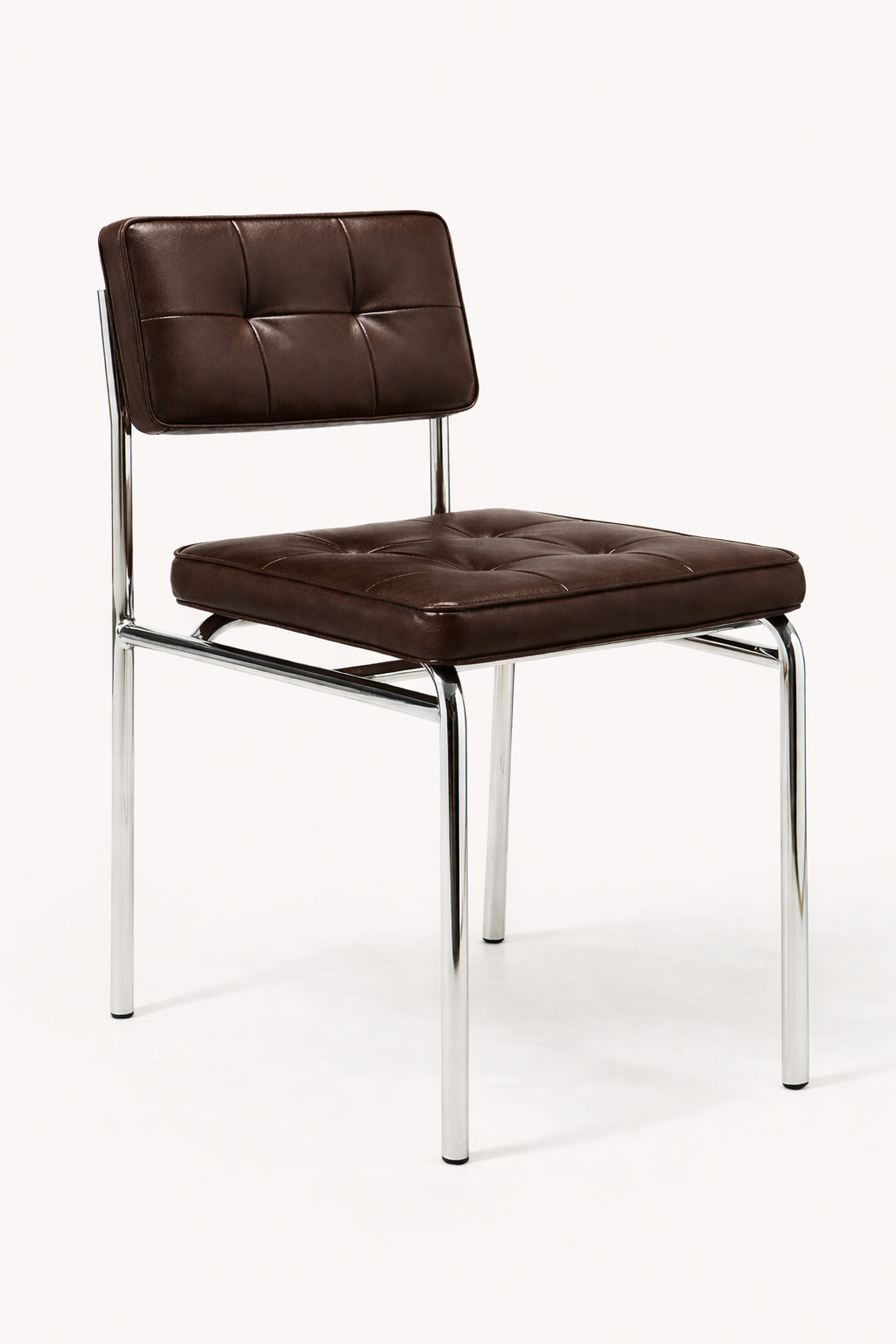 Gerçek Deri / Krom Sandalye - Soho 637