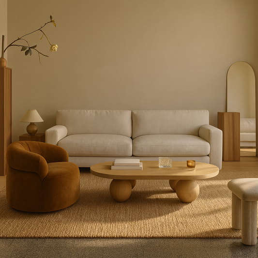 Doğal Ahşap Orta Sehpa - Soho 591