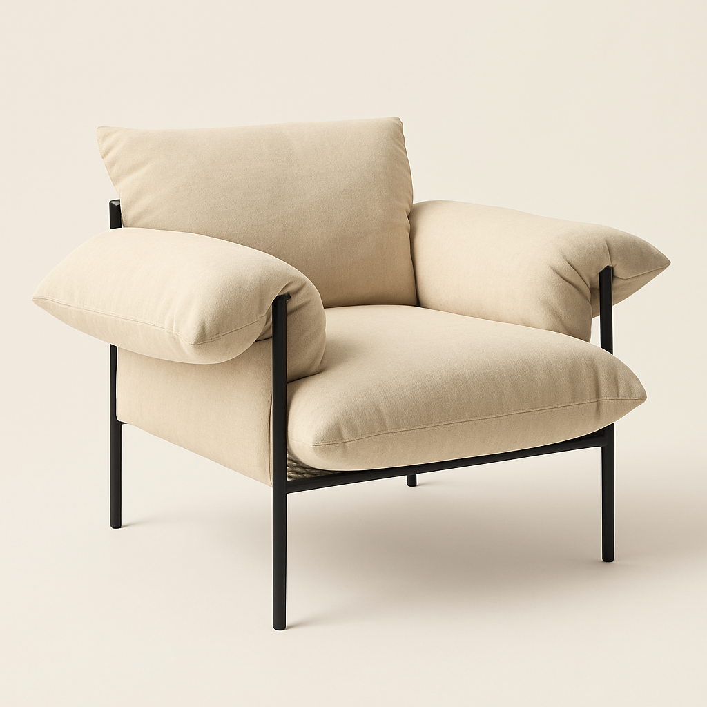 Metal İskeletli Berjer - Soho 176