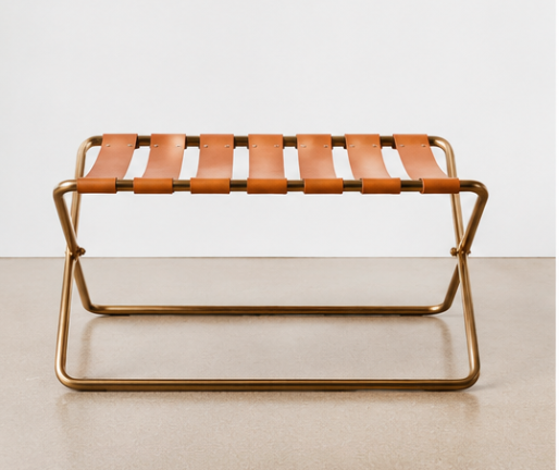 Gerçek Deri Metal Bench - Soho 117 Fırsat Ürünü