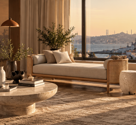 Doğal Ahşap Haziran Daybed – Soho 711