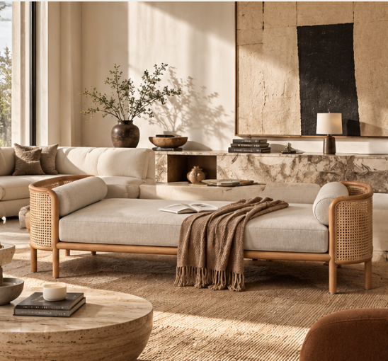 Doğal Ahşap Haziran Daybed – Soho 711