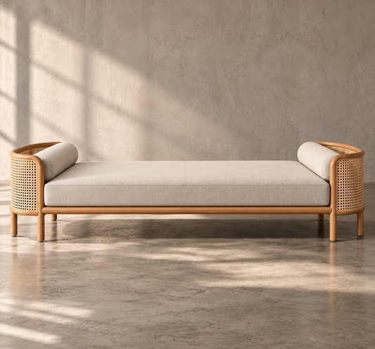 Doğal Ahşap Haziran Daybed – Soho 711