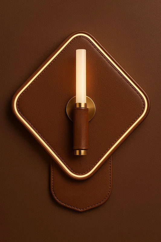 Deri Tasarım Duvar Aydınlatması - Soho 626