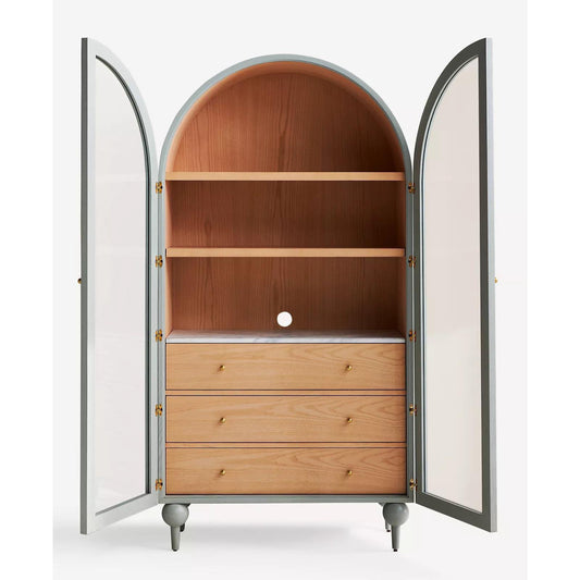 Doğal Ahşapı Saklama Dolabı - Soho 483