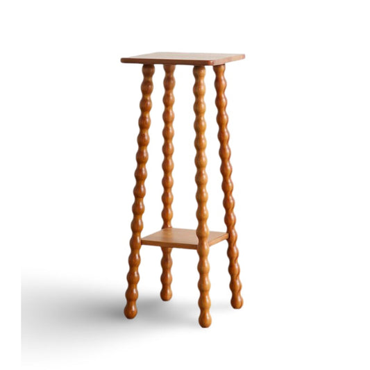 Doğal Ahşap Uzun Yan Sehpa - Soho 470