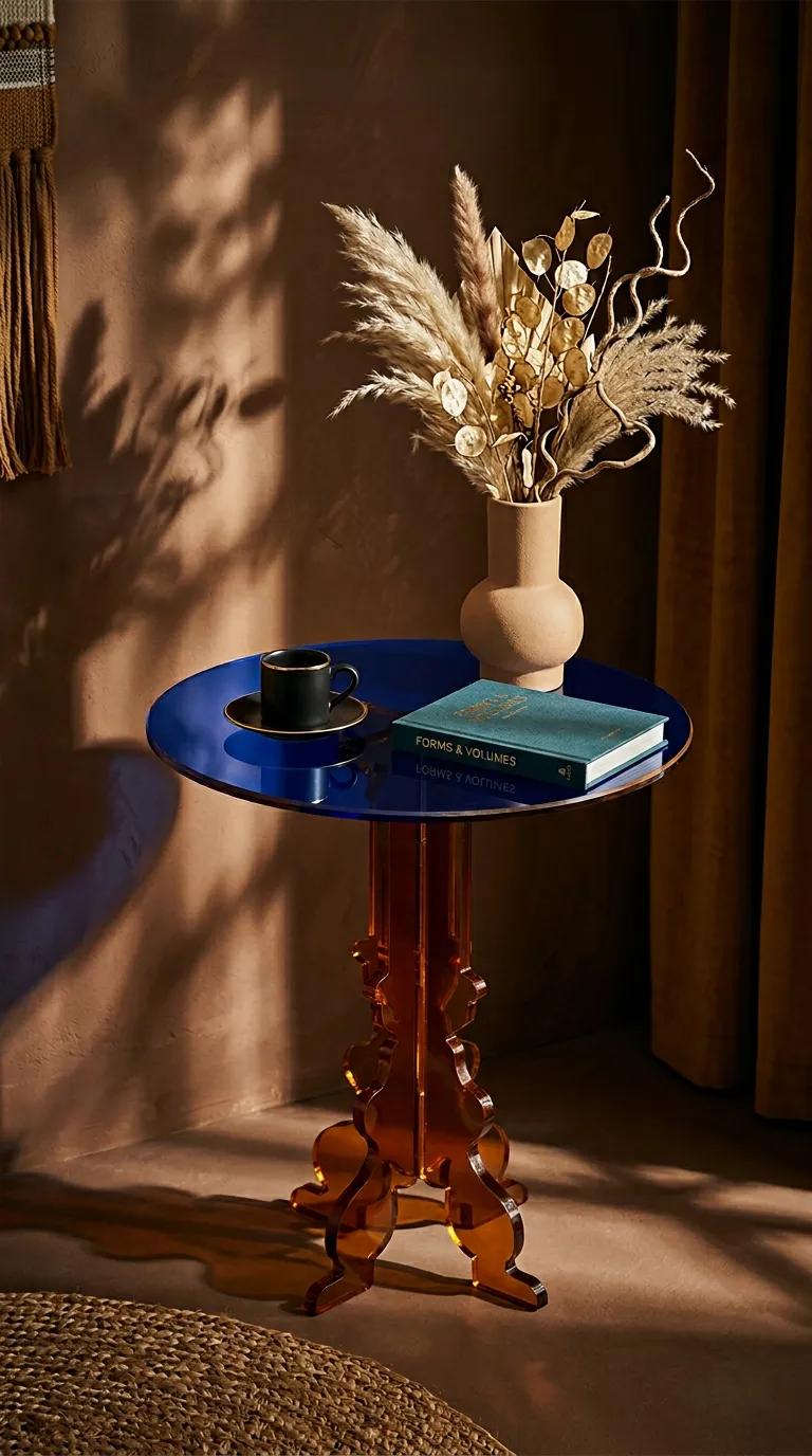 Tasarım Pleksi Yan Sehpa – Soho 662