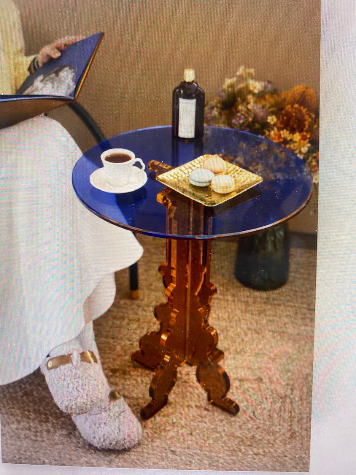 Tasarım Pleksi Yan Sehpa – Soho 662