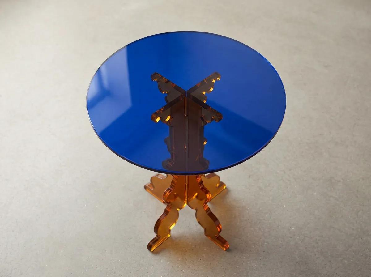 Tasarım Pleksi Yan Sehpa – Soho 662