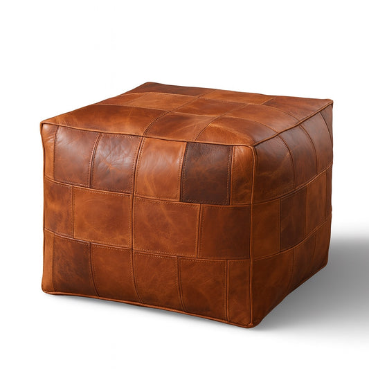 Gerçek Deri Puf - Soho 440