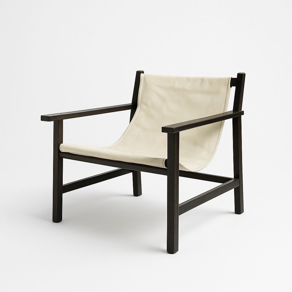 Ahşap Deri Berjer - Soho 150