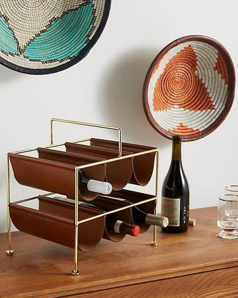 Gerçek Deri Detaylı Şaraplık - Soho 479