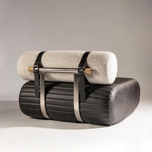 Gerçek Deri Tasarım Berjer - Soho 504