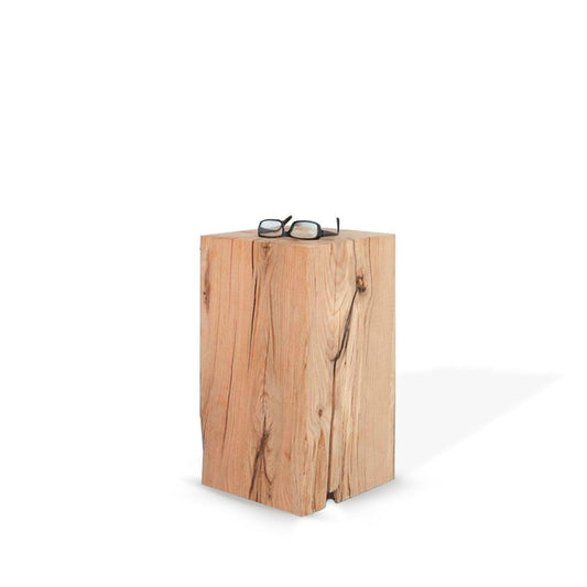 Ahşap Naturel Kütük Yan Sehpa - Soho 188