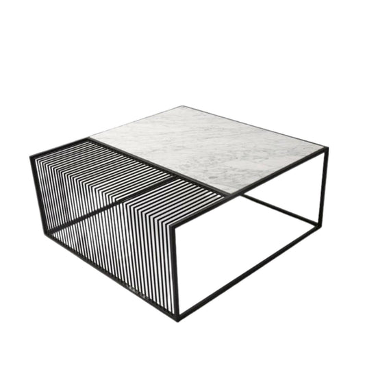 Beyaz Mermer Orta Sehpa - Soho 152