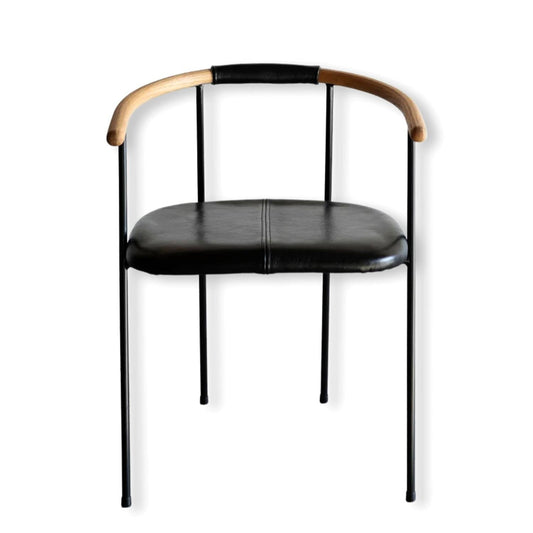 Deri Oturumlu Yemek Odası Sandalyesi - Soho 398