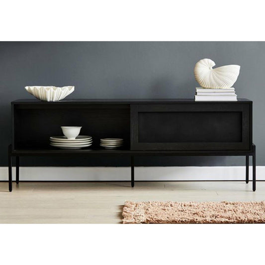 Doğal Ahşap/ Rattan Konsol - Soho 195