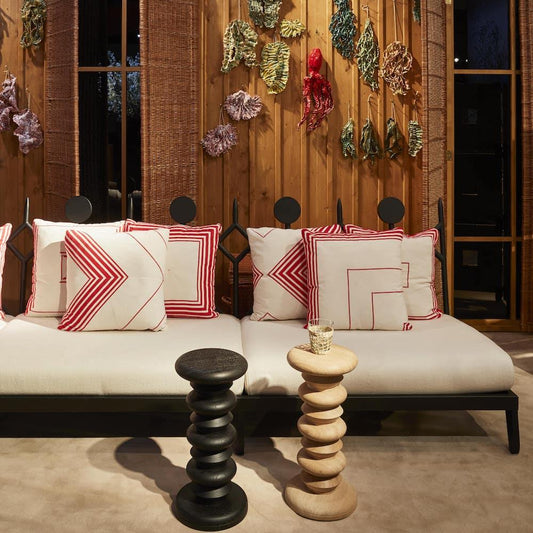 Doğal Ahşap Yan Sehpa - Soho 450