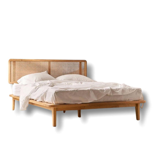 Doğal Hazeran Ahşap Karyola - Soho 277