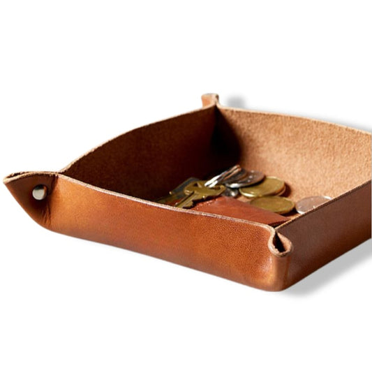 Gerçek Deri Cüzdan Anahtarlık Tepsisi - Soho 415