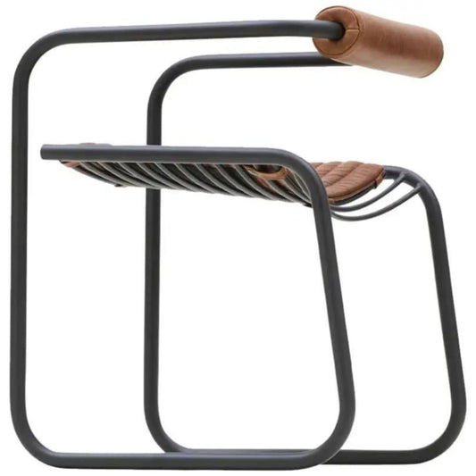 Gerçek Deri - Metal Sandalye - Soho 430